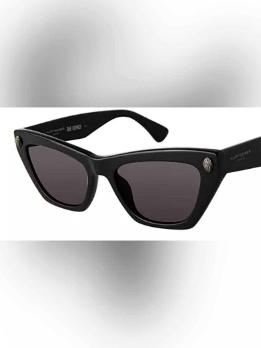 KURT GEIGER 
LONDON
Cat Eye 
51mm 
Black 
Sunglasses 
NWT